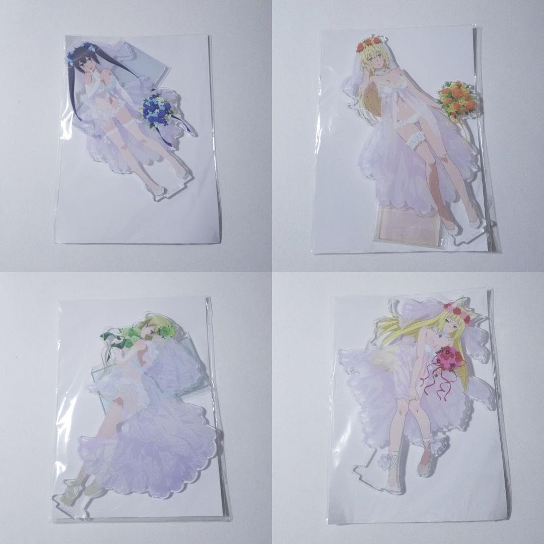 ダンまち ウエディング水着 ウェディング水着 ビッグアクリル